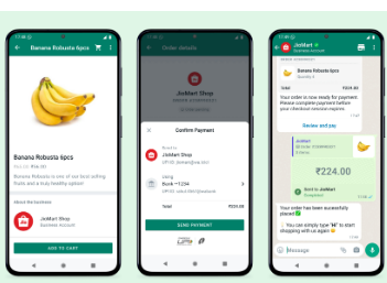 JioMart在WhatsApp上推出端到端购物