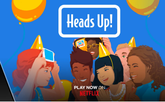 Netflix版的艾伦Head Up猜谜游戏完全是关于 