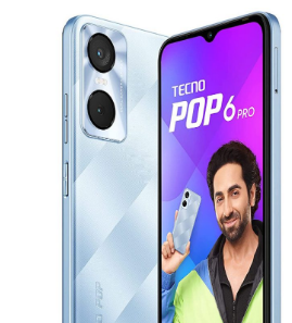 TECNOPOP6Pro手机配备6.56英寸高清+显示屏5000mAh电池推出