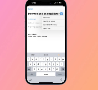 如何安排电子邮件稍后在Apple Mail中发送