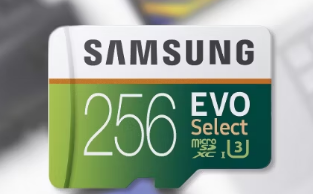 只需24美元即可获得这款容量巨大的256GB三星EVO Select microSD卡