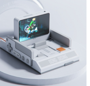 可变形的GAMEBOY控制台具有任天堂SWITCH的灵魂