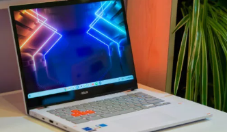 华硕ChromebookVibeCX34Flip在2023年CES上展示了云游戏