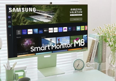 三星的Smart Monitor M8让访问更多内容和完成更多工作变得更加轻松