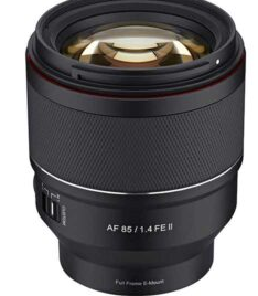 Rokinon AF 85mm F1.4 FE II第二代镜头更快更紧凑