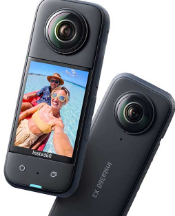 Insta360 X3防水360°运动相机带5.7K视频72MP照片和6轴陀螺仪
