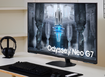 三星的新款Odyssey Neo MiniLED显示器实际上可以放在你的桌子上