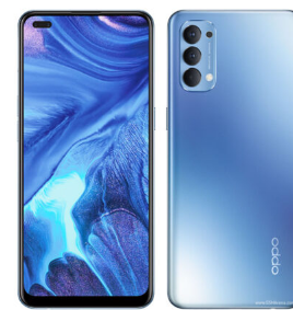 Oppo Reno 4智能手机配备6.4英寸OLED显示屏