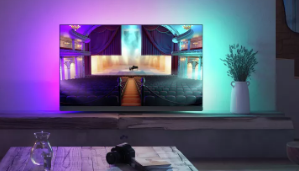 飞利浦OLED+流光溢彩电视在2023年实现了亮度和性能的巨大升级
