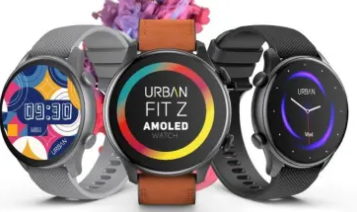 配备AMOLED显示屏的UrbanFitZ智能手表推出