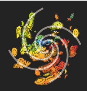 螺旋图案为大质量恒星的形成提供了线索