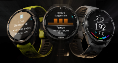Garmin的最佳跑步手表配备精美的OLED显示屏