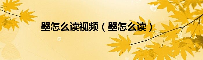 曌怎么读视频（曌怎么读）