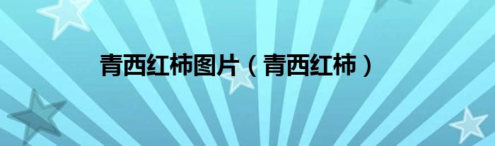 青西红柿图片（青西红柿）