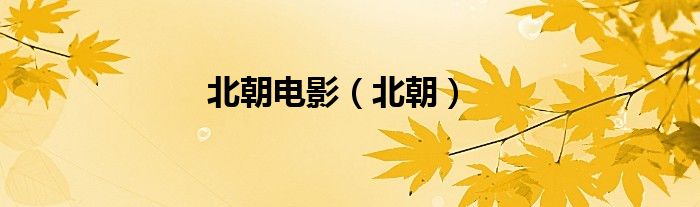 北朝电影（北朝）