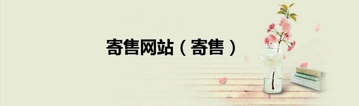 寄售网站（寄售）