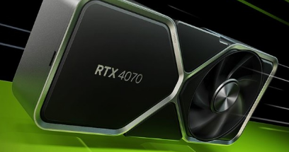 英伟达终于展示了GeForceRTX 4070 GPU
