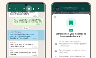 WhatsApp终于允许您保存消失的消息但有一个问题