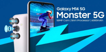 三星Galaxy M14 5G智能手机现已发售