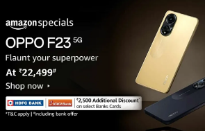 OPPO F23 5G在亚马逊上首次销售