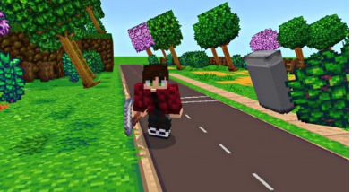 Minecraft在超棒的相机模组中遇见Stardew Valley