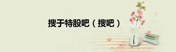 搜于特股吧（搜吧）