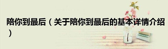 陪你到最后（关于陪你到最后的基本详情介绍）
