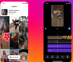通过此次更新Instagram Reels的制作变得更加容易