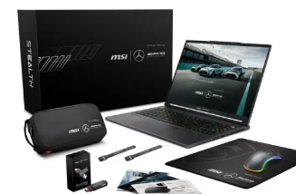 微星Stealth 16梅赛德斯AMG Motorsport限量版配备OLED显示屏