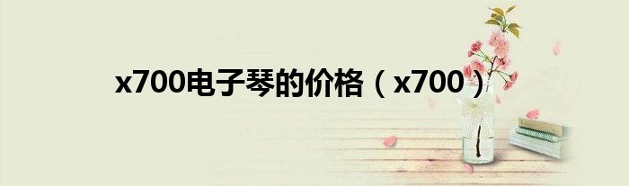 x700电子琴的价格（x700）