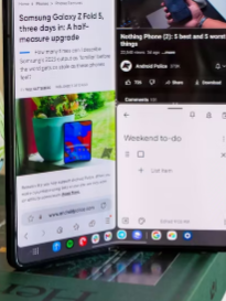 三星Galaxy Z Fold 5可折叠手机评测