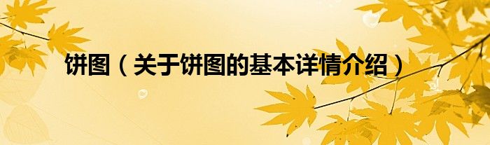 饼图（关于饼图的基本详情介绍）