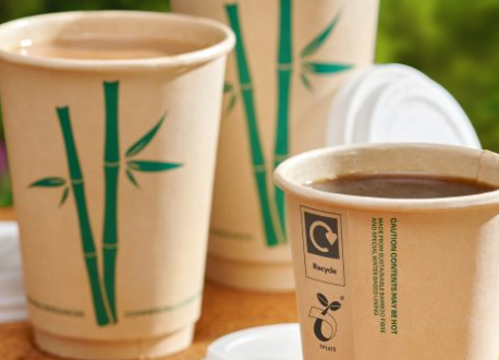 Celebration Packaging的可持续竹纤维杯现已获得100%可回收认证