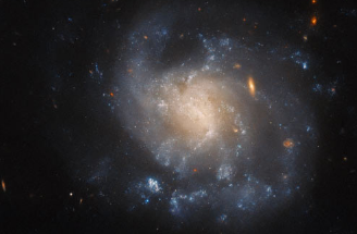 哈勃太空望远镜令人惊叹的螺旋星系
