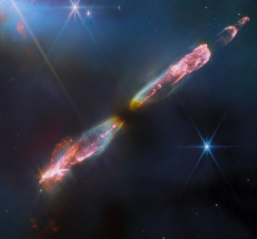 宇航局韦伯捕捉到年轻恒星的超音速流出