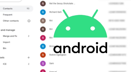 如何在Android上合并联系人