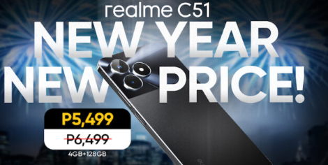 realme C51智能手机零售价下调