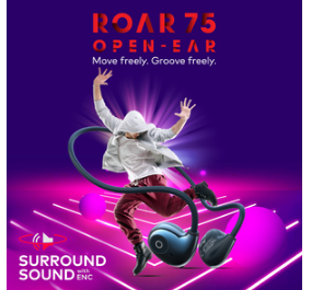 itel进开放式耳塞类别为Z世代推出采用钛金属机身的Roar75