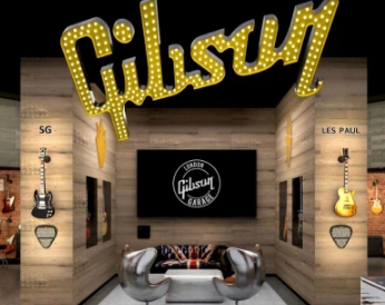 全球乐器品牌吉布森标志着第一家Gibson Garage体验店