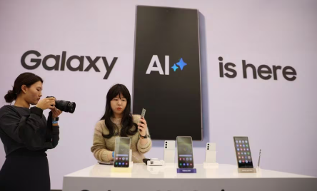 三星推出配备人工智能功能的最新Galaxy S24智能手机以击败苹果