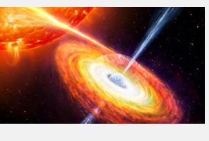 宇宙食人者以40%光速将喷射流喷射到太空