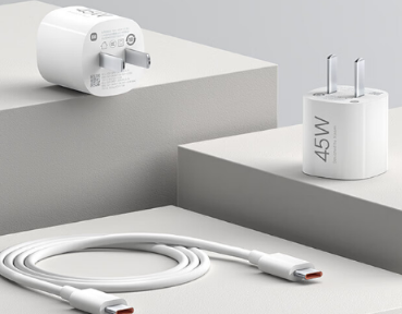 小米推出超紧凑45W GaN USBC充电器套件仅售8美元