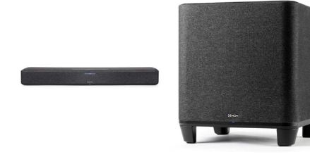 Denon Sound Bar 550配备低音炮杜比全景声现在最便宜