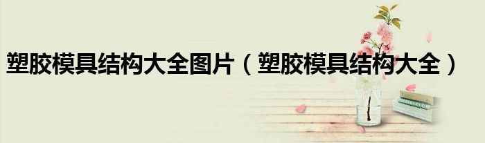 塑胶模具结构大全图片（塑胶模具结构大全）