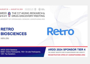 宣布Retro Biosciences成为ARDD2024的四级赞助商