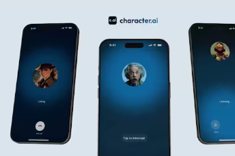 AI初创公司characterai为聊天机器人添加通话功能