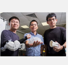 新加坡南洋理工大学科学家开发用于医疗设备和软机器人的3D打印活性织物