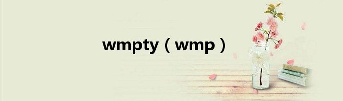 wmpty（wmp）