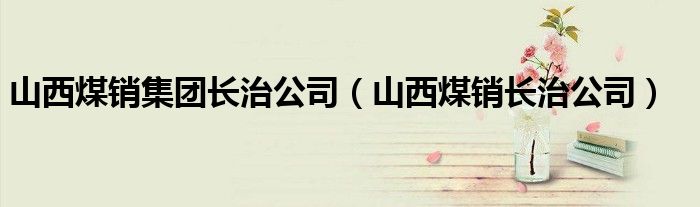 山西煤销集团长治公司（山西煤销长治公司）