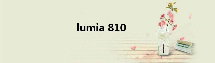 lumia 810